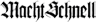 Macht Schnell - Corporate Logo